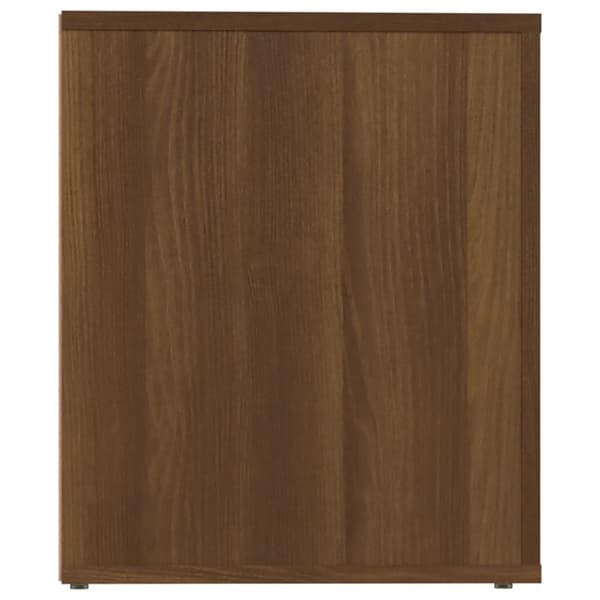 Förvaringsskåp & garderober - Living Sängbord 2 st brun ek 50x39x47 cm