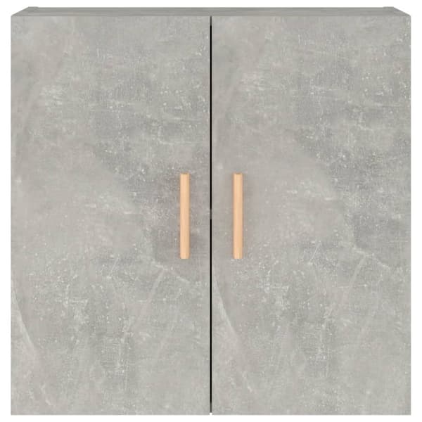 Opbevaringsskabe - Living vægskab 60x30x60 cm konstrueret træ betongrå