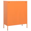 Miniatyrbillede 5 af 11: Opbevaringsskabe - Living opbevaringsskab 80x35x101,5 cm stål orange