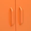 Miniatyrbillede 10 af 11: Opbevaringsskabe - Living opbevaringsskab 80x35x101,5 cm stål orange
