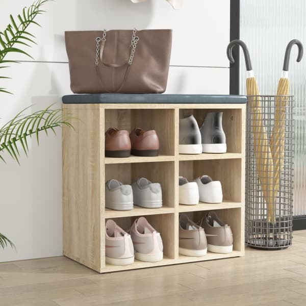 Opbevaringsskabe - Living skoreol 52,5x30x50 cm sonoma-eg
