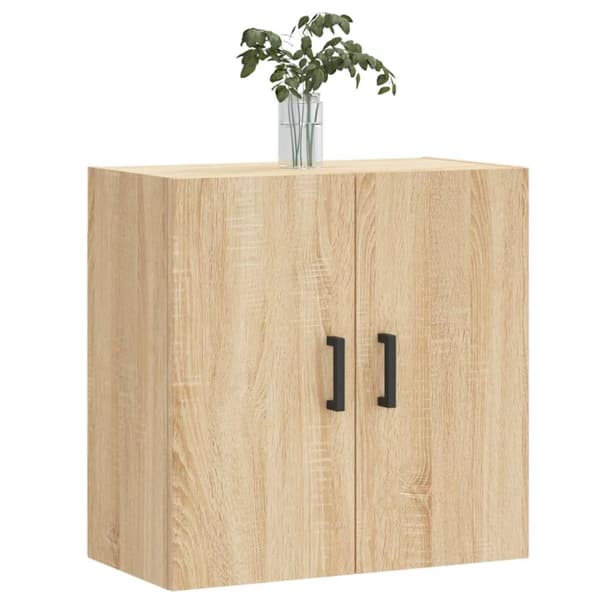 Opbevaringsskabe - Living vægskab 60x31x60 cm konstrueret træ sonoma-eg