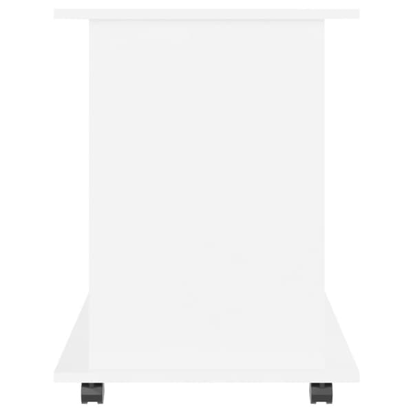 Rulleskab 60x45x60 cm konstrueret træ hvid - Opbevaringsskab - Opbevaringsskabe - Home & Living