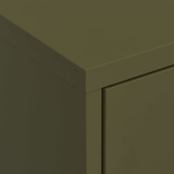 Opbevaringsskab 80x35x101,5 cm stål olivengrøn - Opbevaringsskab - Opbevaringsskabe - Home & Living