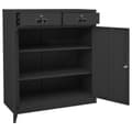 Pikkukuva 7 / 11: Toimistokaappi antrasiitti 90x40x102 cm teräs - Toimistokaappi - Toimistokaapit - Home & Living