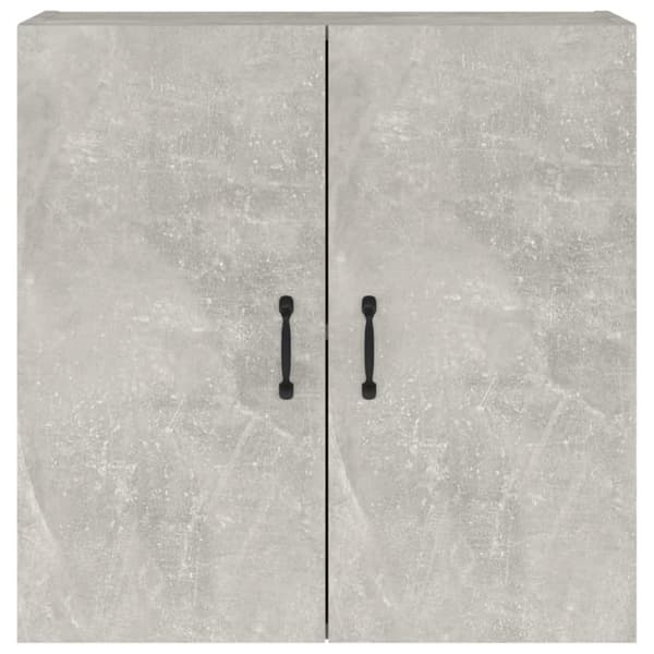 Seinäkaappi betoninharmaa 60x31x60 cm tekninen puu - Seinäkaappi - Seinäkaapit - Home & Living