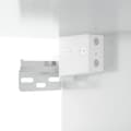 Miniatyrbild 7 av 11: Väggmonterat sängbord vit högglans 34x30x20 cm - Sängbord - Nattduksbord - Home & Living