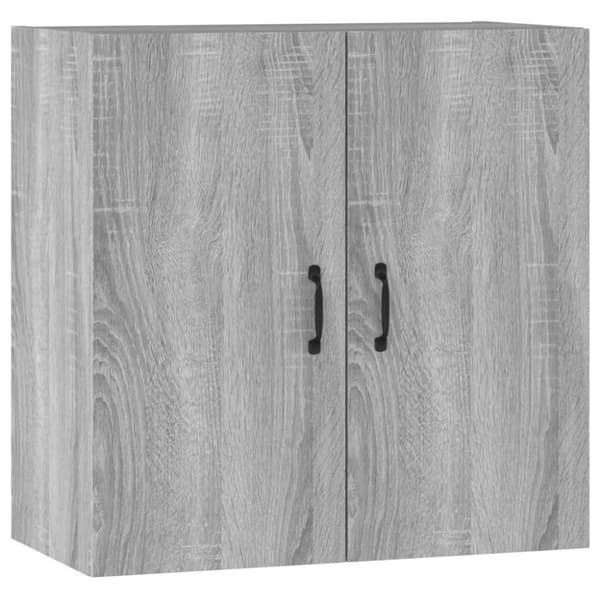 Vægskab 60x31x60 cm konstrueret træ grå sonoma-eg - Vægskab - Vægskabe - Home & Living