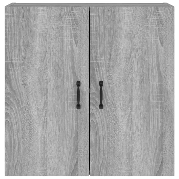 Vægskab 60x31x60 cm konstrueret træ grå sonoma-eg - Vægskab - Vægskabe - Home & Living