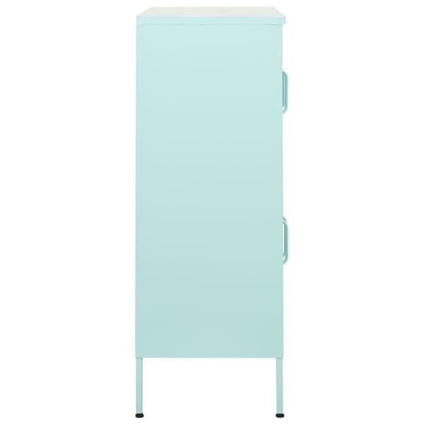 Opbevaringsskab 80x35x101,5 cm stål mintgrøn - Opbevaringsskab - Opbevaringsskabe - Home & Living