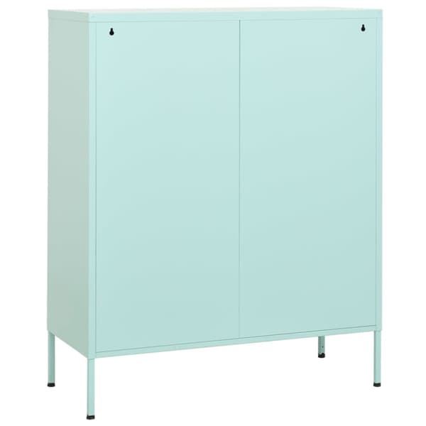 Opbevaringsskab 80x35x101,5 cm stål mintgrøn - Opbevaringsskab - Opbevaringsskabe - Home & Living