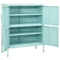 Miniatyrbillede 7 af 11: Opbevaringsskab 80x35x101,5 cm stål mintgrøn - Opbevaringsskab - Opbevaringsskabe - Home & Living