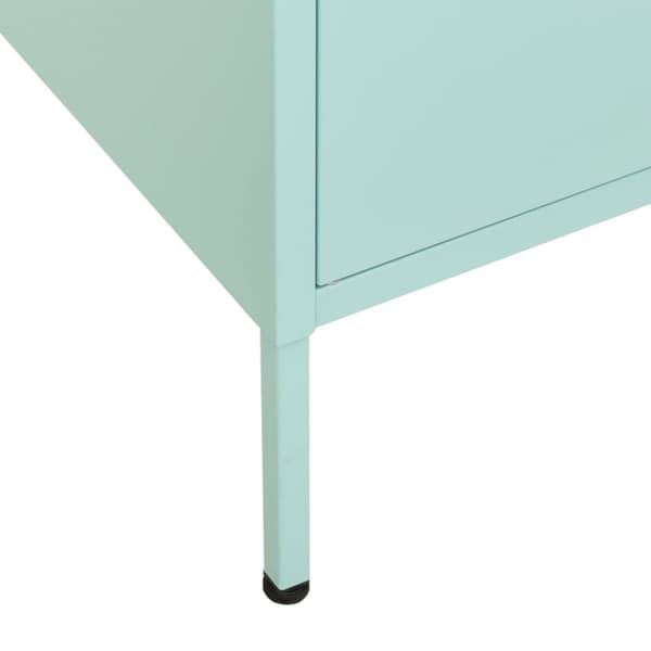 Opbevaringsskab 80x35x101,5 cm stål mintgrøn - Opbevaringsskab - Opbevaringsskabe - Home & Living