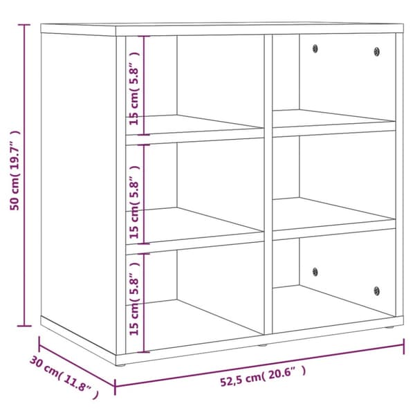 Skoreol 52,5x30x50 cm sonoma-eg - Skoreol - Skoreoler - Home & Living