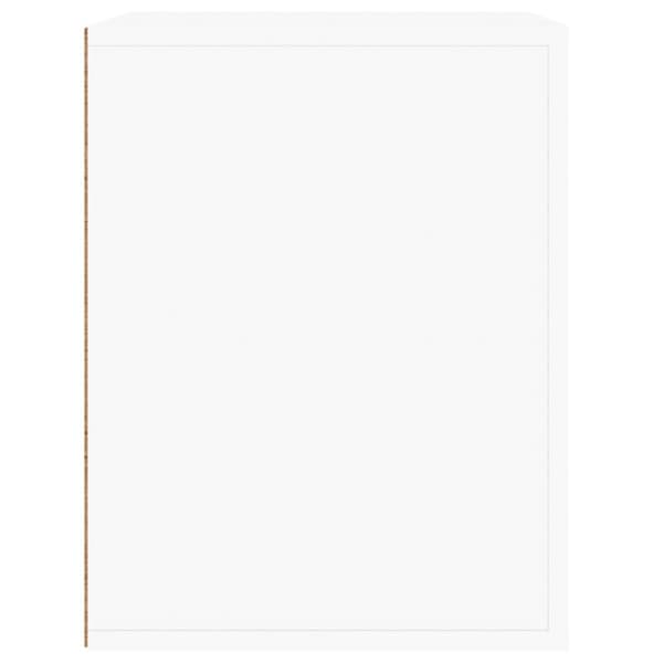 Väggmonterade sängbord vit 50x36x47 cm - Sängbord - Nattduksbord - Home & Living