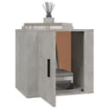 Pikkukuva 5 / 11: Yöpöydät 2 kpl betoninharmaa 50x39x47 cm - Yöpöytä - Yöpöydät - Home & Living