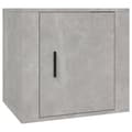 Pikkukuva 6 / 11: Yöpöydät 2 kpl betoninharmaa 50x39x47 cm - Yöpöytä - Yöpöydät - Home & Living