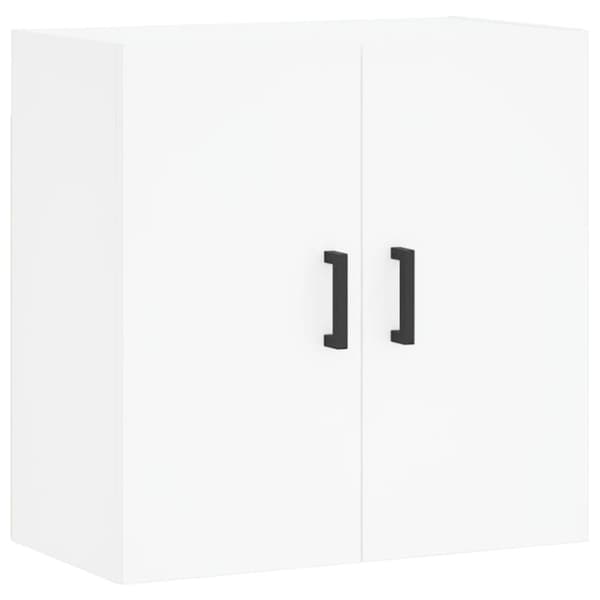 Seinäkaappi valkoinen 60x31x60 cm tekninen puu - Seinäkaappi - Seinäkaapit - Home & Living