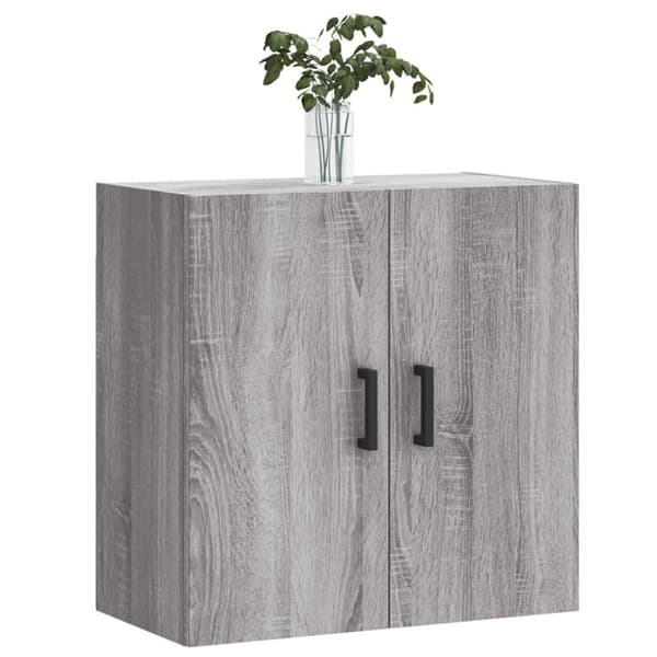 Vægskab 60x31x60 cm konstrueret træ grå sonoma-eg - Vægskab - Vægskabe - Home & Living
