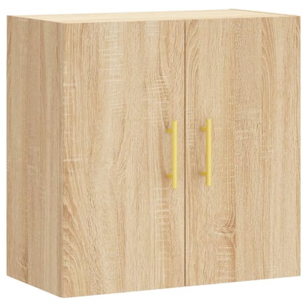Vægskab 60x31x60 cm konstrueret træ sonoma-eg - Vægskab - Vægskabe - Home & Living