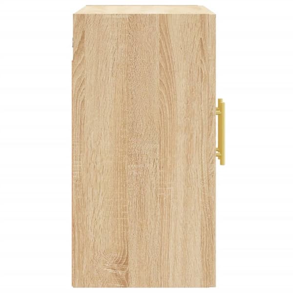 Vægskab 60x31x60 cm konstrueret træ sonoma-eg - Vægskab - Vægskabe - Home & Living