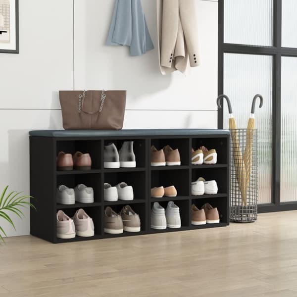 Skoreoler 2 stk. 52,5x30x50 cm sort - Skoreol - Skoreoler - Home & Living