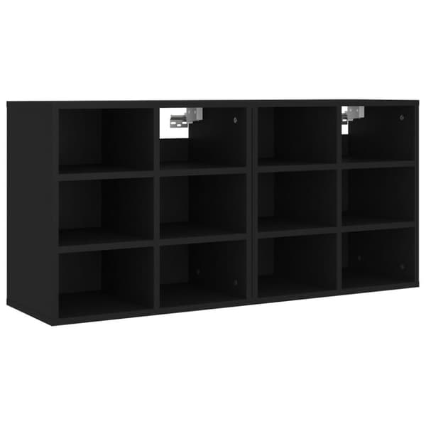 Skoreoler 2 stk. 52,5x30x50 cm sort - Skoreol - Skoreoler - Home & Living