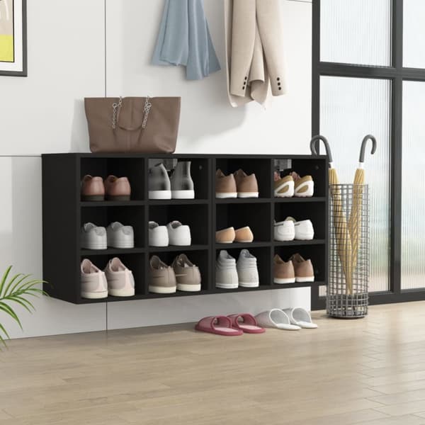 Skoreoler 2 stk. 52,5x30x50 cm sort - Skoreol - Skoreoler - Home & Living