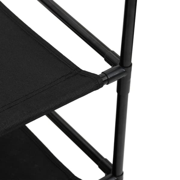 Opbevaringsreol med 6 skuffer 55x29x55 cm stål sort - Opbevaringsskab - Opbevaringsskabe - Home & Living