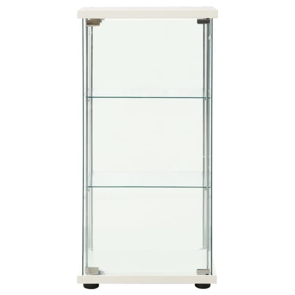 Förvaringsskåp härdat glas vit - Förvaringsskåp - Skåp - Home & Living
