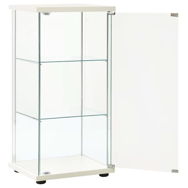 Förvaringsskåp härdat glas vit - Förvaringsskåp - Skåp - Home & Living