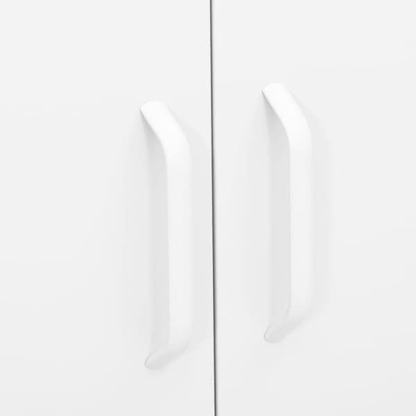 Opbevaringsskab 80x35x101,5 cm stål hvid - Opbevaringsskab - Opbevaringsskabe - Home & Living