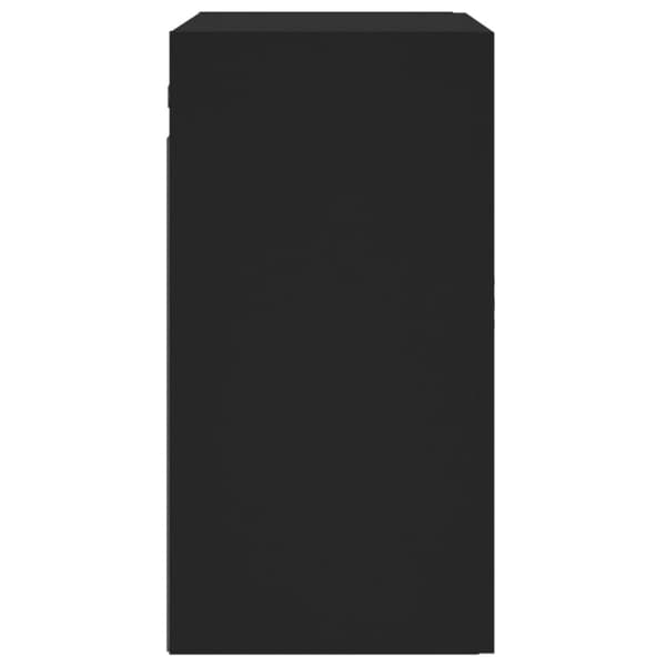 Vægskab 60x31x60 cm konstrueret træ sort - Vægskab - Vægskabe - Home & Living