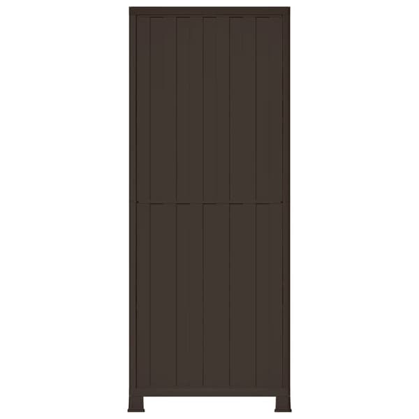 Opbevaringsskab 68x39x171,5 cm rattandesign plastik - Skab - Skabe - Home & Living