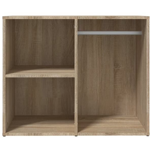 Skab 80x40x65 cm konstrueret træ sonoma-eg - Kosmetikskab - Kosmetikskabe - Home & Living