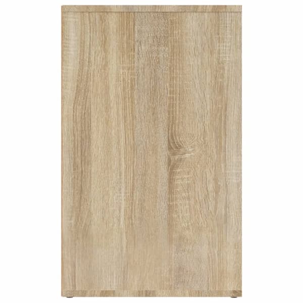 Skab 80x40x65 cm konstrueret træ sonoma-eg - Kosmetikskab - Kosmetikskabe - Home & Living