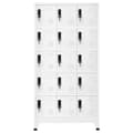 Miniatyrbillede 3 af 10: Skab 90x40x180 cm stål hvid - Skab - Skabe - Home & Living