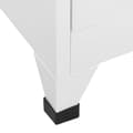Miniatyrbillede 7 af 10: Skab 90x40x180 cm stål hvid - Skab - Skabe - Home & Living