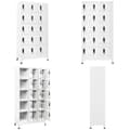 Miniatyrbillede 1 af 10: Skab 90x40x180 cm stål hvid - Skab - Skabe - Home & Living