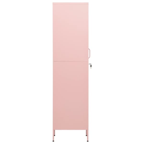 Skab 35x46x180 cm stål pink - Skab - Skabe - Home & Living