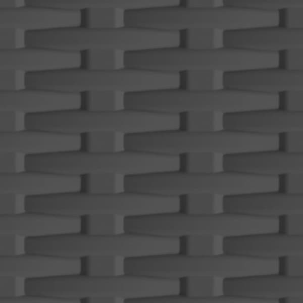 Opbevaringsskab 68x39x92 cm rattandesign plastik - Skab - Skabe - Home & Living
