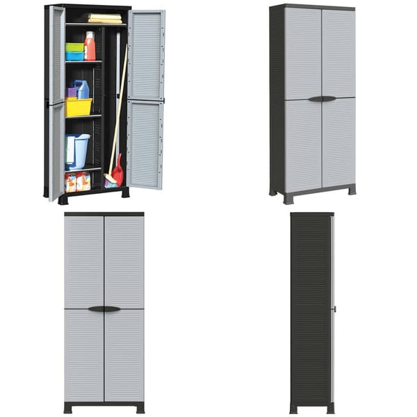 Opbevaringsskab 68x39x171,5 cm plastik - Skab - Skabe - Home & Living
