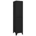 Miniatyrbillede 4 af 10: Skab 38x45x180 cm stål sort - Skab - Skabe - Home & Living