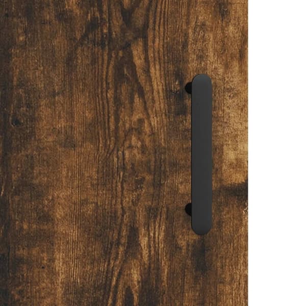 Vægskab 60x31x60 cm konstrueret træ røget egetræsfarve - Vægskab - Vægskabe - Home & Living