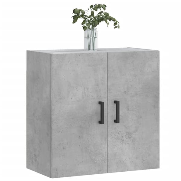 Vægskab 60x31x60 cm konstrueret træ betongrå - Vægskab - Vægskabe - Home & Living