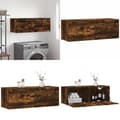 Miniatyrbillede 1 af 11: Vægskab 100x36,5x35 cm konstrueret træ røget sonoma-eg - Vægskab - Vægskab - Home & Living