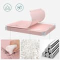 Miniatyrbillede 6 af 9: Rootz Pink 16 Cube Opbevaringsorganisator - DIY skabsorganisering - Modulopbevaringssystem - PP plastpaneler - Metalramme - ABS plastikforbindelser -