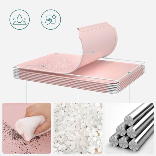 Rootz Pink 16 Cube Opbevaringsorganisator - DIY skabsorganisering - Modulopbevaringssystem - PP plastpaneler - Metalramme - ABS plastikforbindelser -