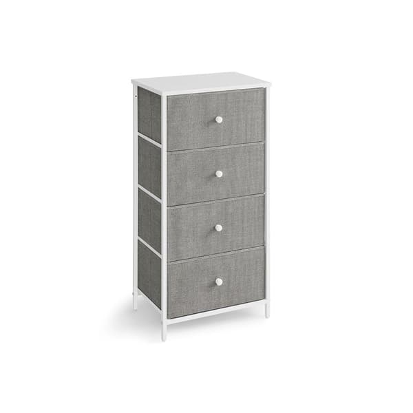 Rootz Opbevaringsskab - Organizer - Spånpladestål - Ikke-vævet stof - Letvægts - Rummelig - Robust - 30 cm x 45 cm x 91,7 cm