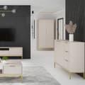 Miniatyrbillede 3 af 3: Austin - Garderobeskab - Cashmere And Gold